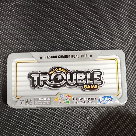 Hasbro Pop-O-Matic Trouble Game - Gray and White - Picture 1 of 2